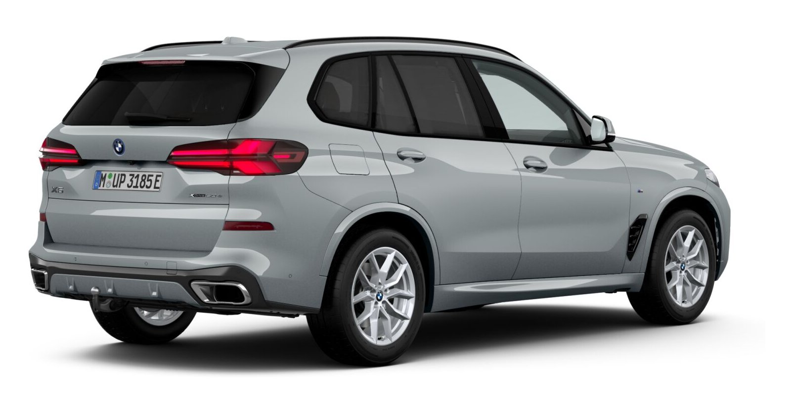 BMW BMW X in Grau von hinten BMW BMW X in Grau von hinten