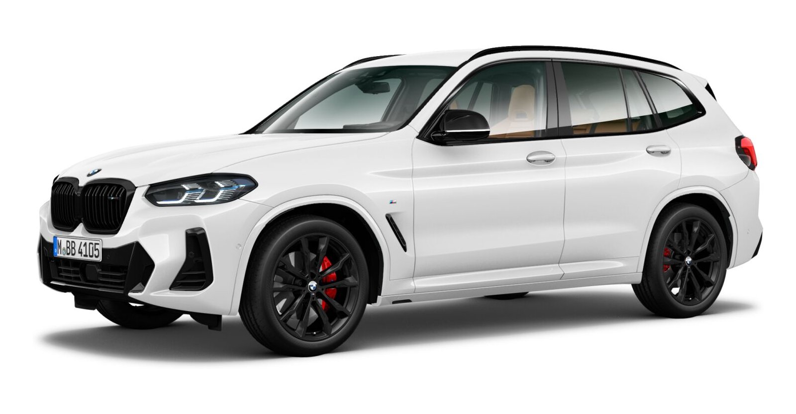 BMW BMW X in Weiß von vorne BMW BMW X in Weiß von vorne