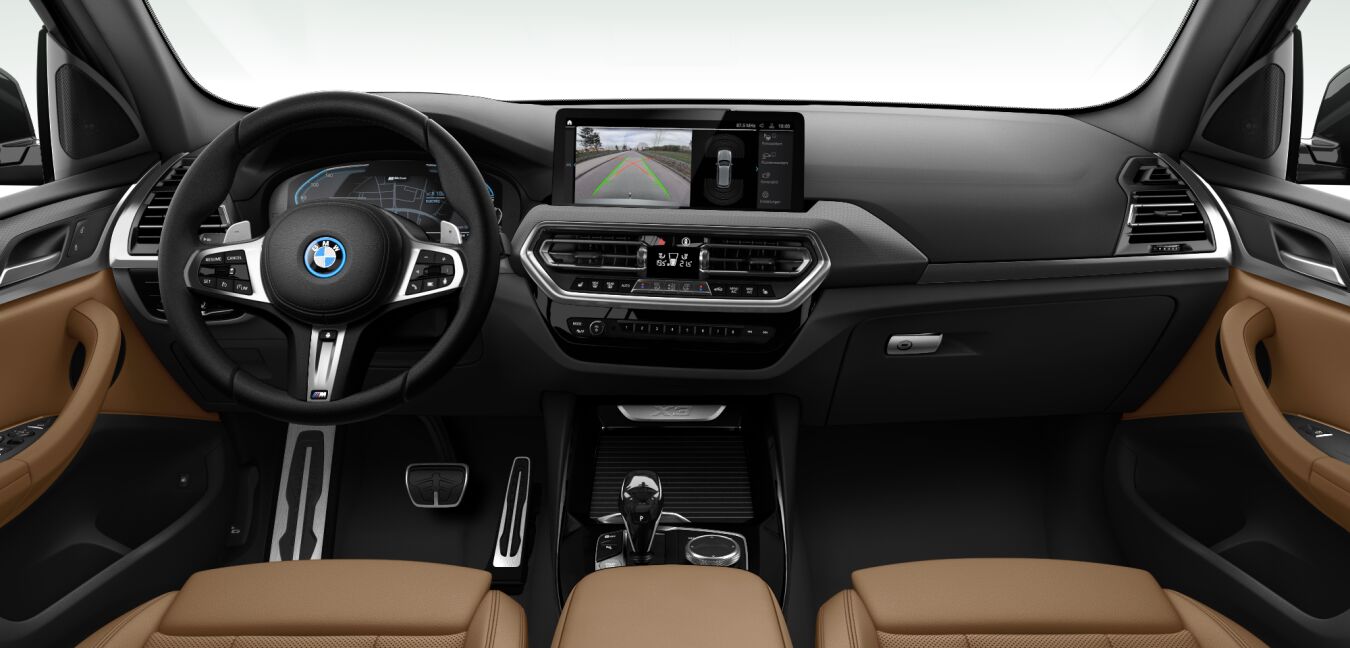 BMW BMW X im Innenraum von vorne