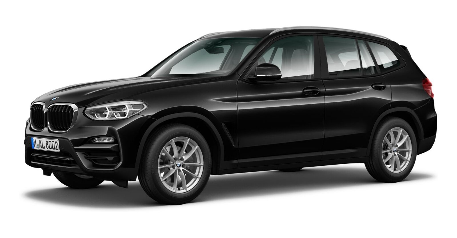 BMW BMW X in Schwarz von vorne BMW BMW X in Schwarz von vorne
