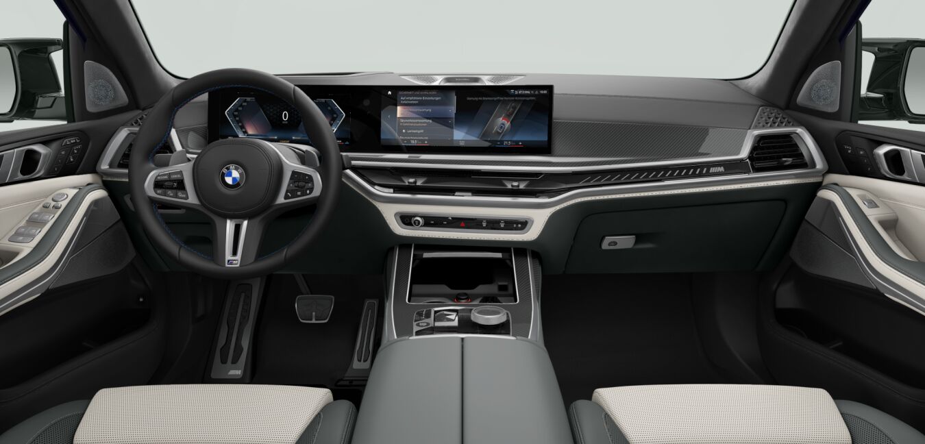 BMW BMW X im Innenraum von vorne