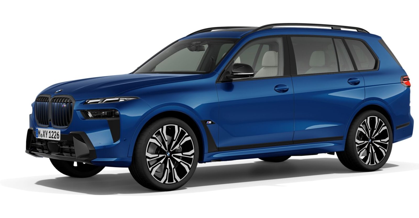 BMW BMW X in Blau von vorne