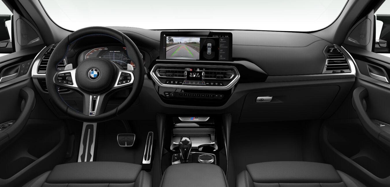 BMW BMW X im Innenraum von vorne
