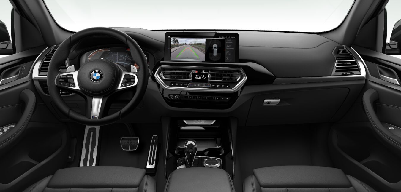 BMW BMW X im Innenraum von vorne