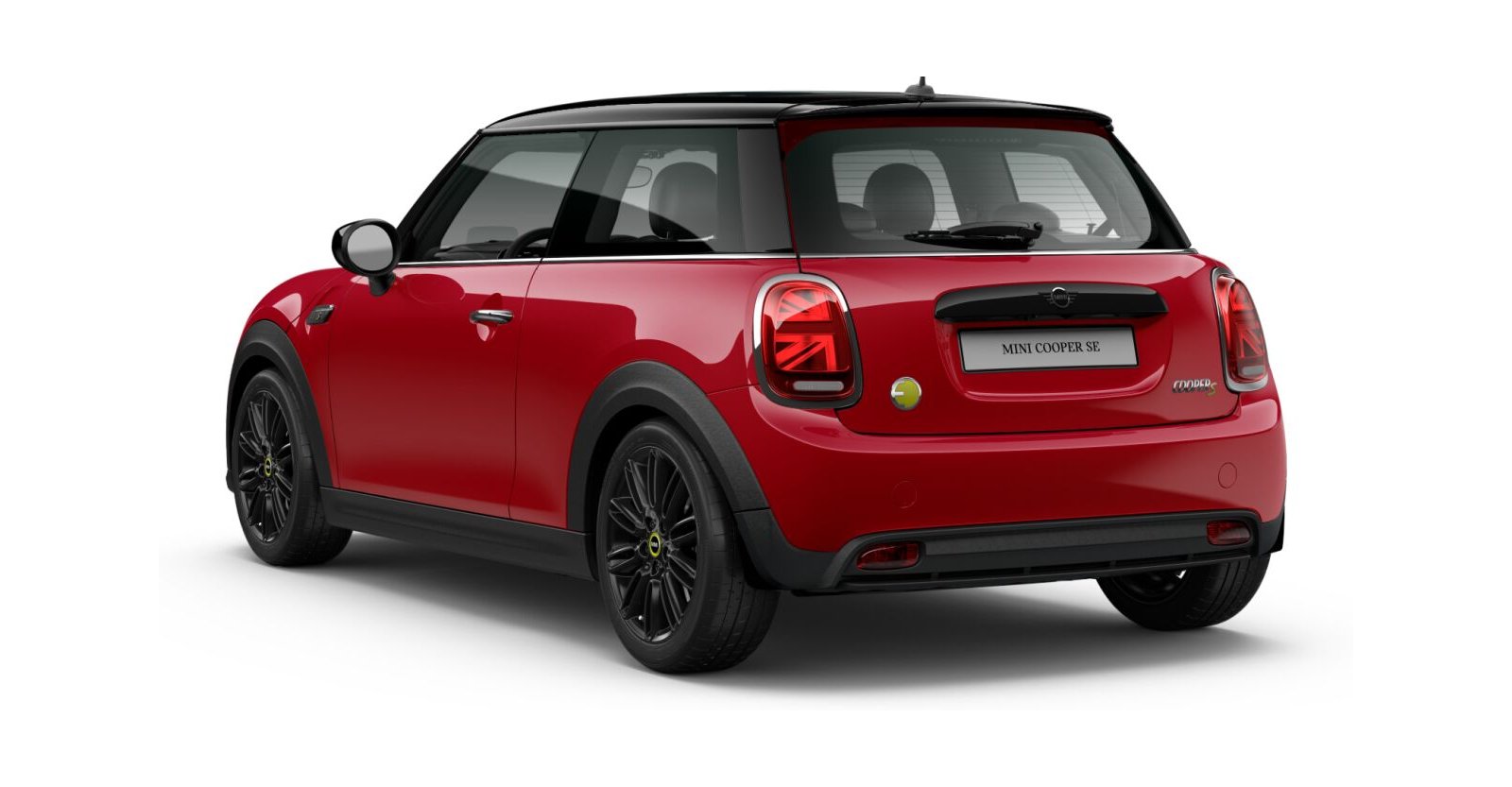 MINI MINI 3-Türer in Rot von hinten