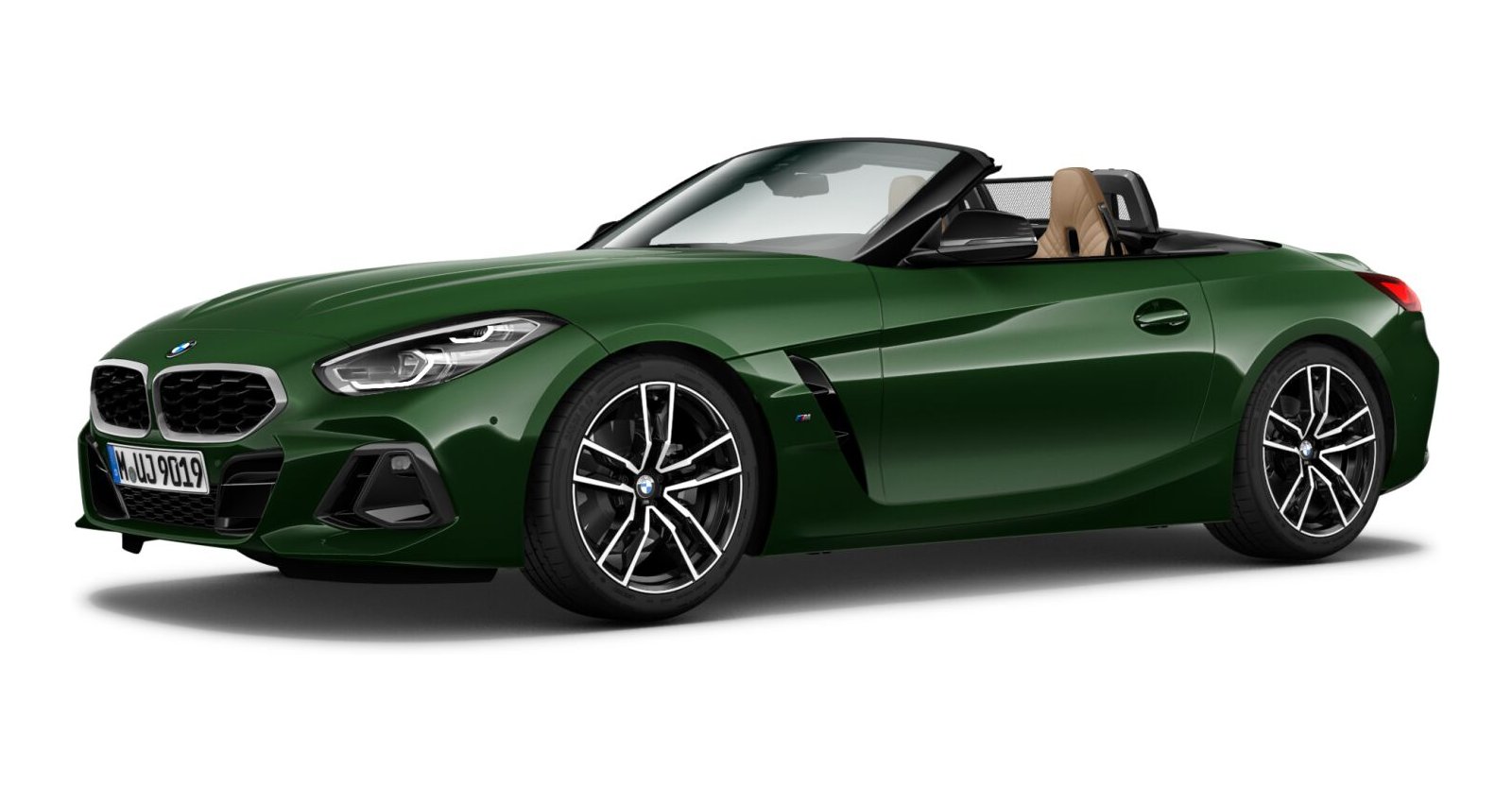 BMW BMW Z in Grün von vorne