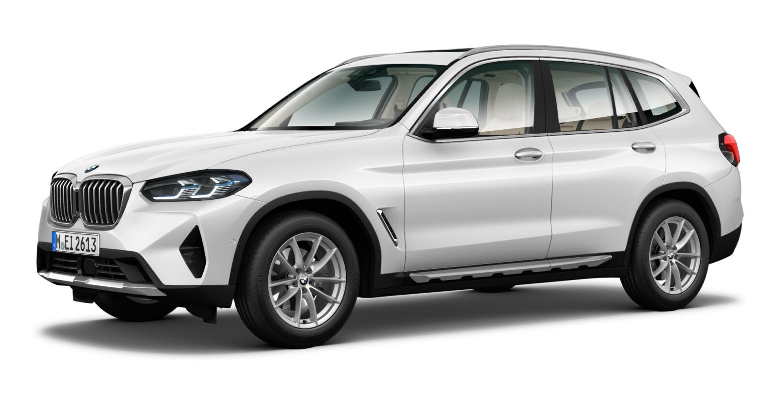 BMW BMW X in Weiß von vorne BMW BMW X in Weiß von vorne