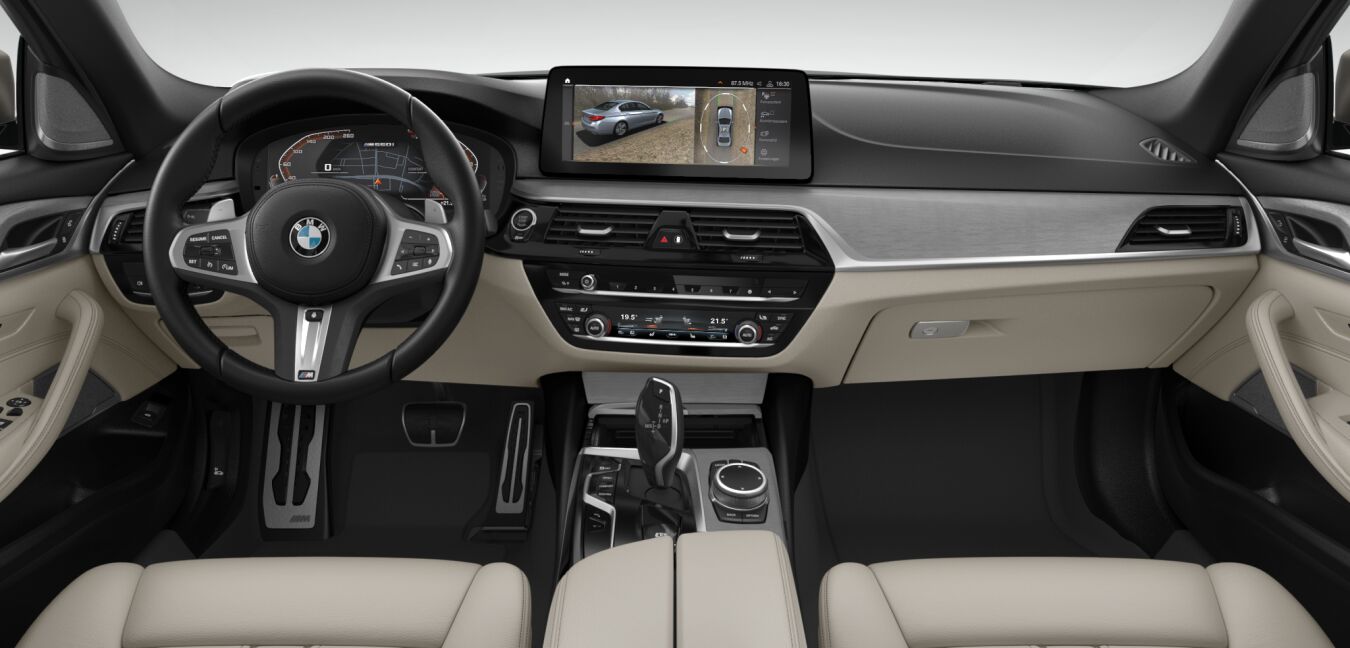 BMW BMW 5er im Innenraum von vorne BMW BMW 5er im Innenraum von vorne