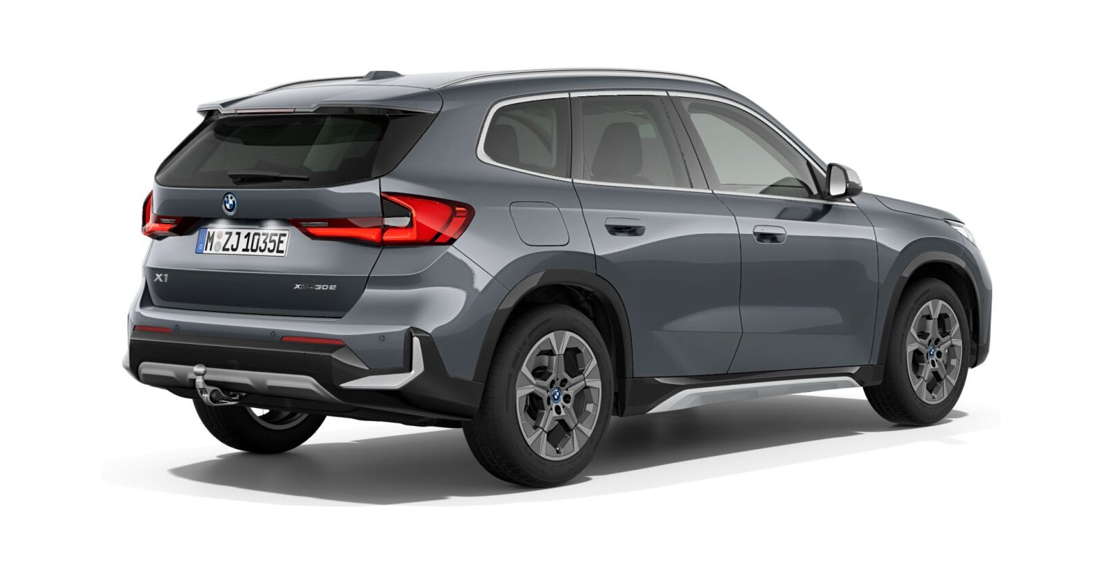 BMW BMW X in Grau von hinten BMW BMW X in Grau von hinten