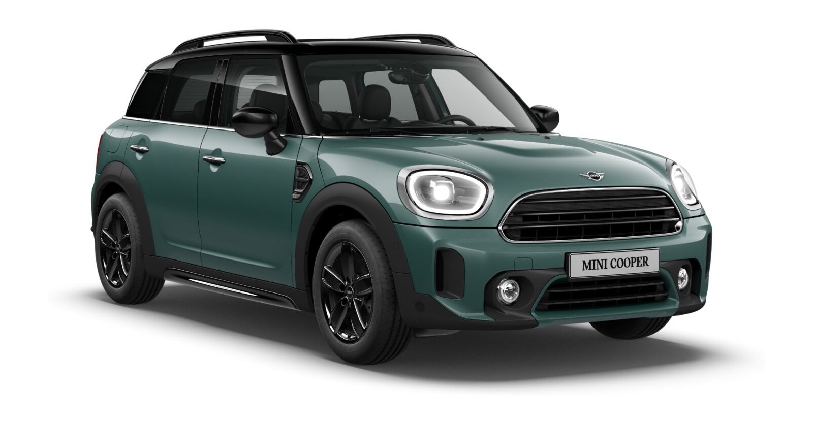 MINI MINI Countryman in Grün von vorne