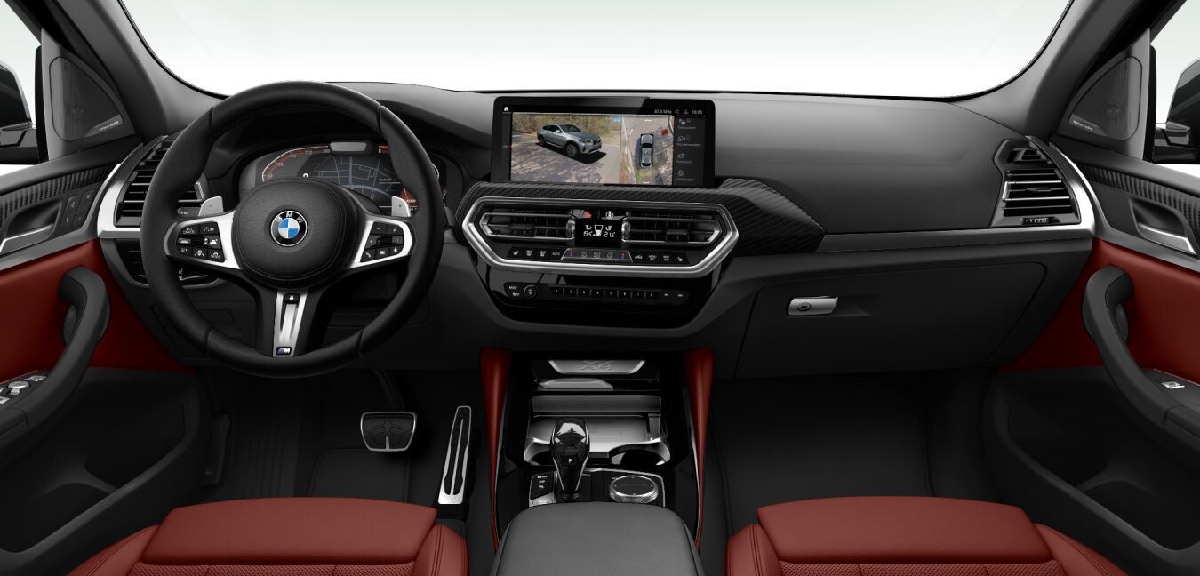 BMW BMW X im Innenraum von vorne
