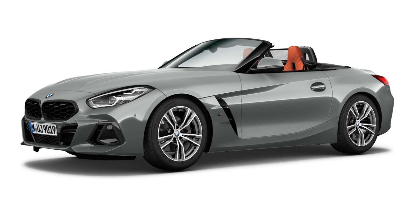 BMW Z4 sDrive30i in Grau von vorne BMW Z4 sDrive30i in Grau von vorne