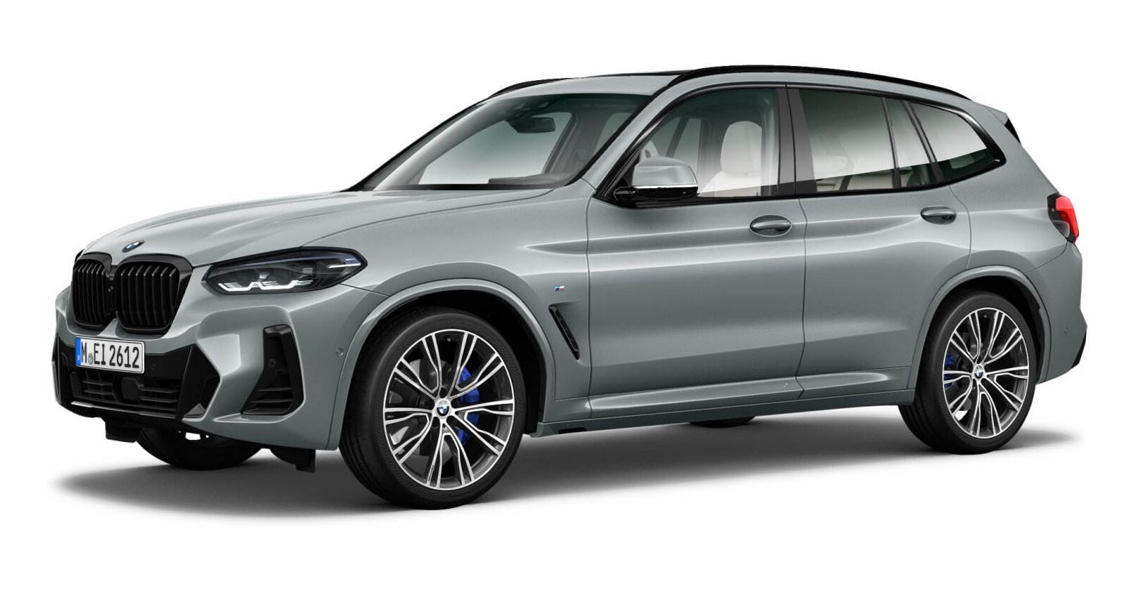 BMW BMW X in Grau von vorne BMW BMW X in Grau von vorne