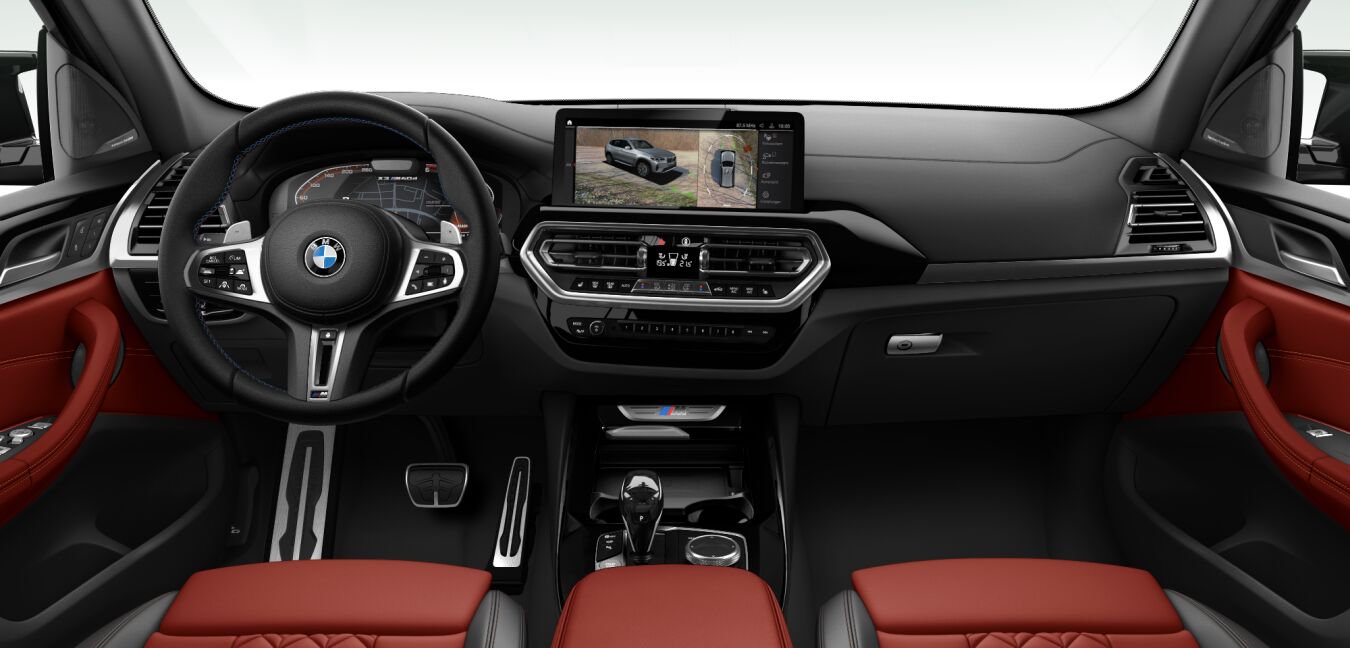 BMW BMW X im Innenraum von vorne