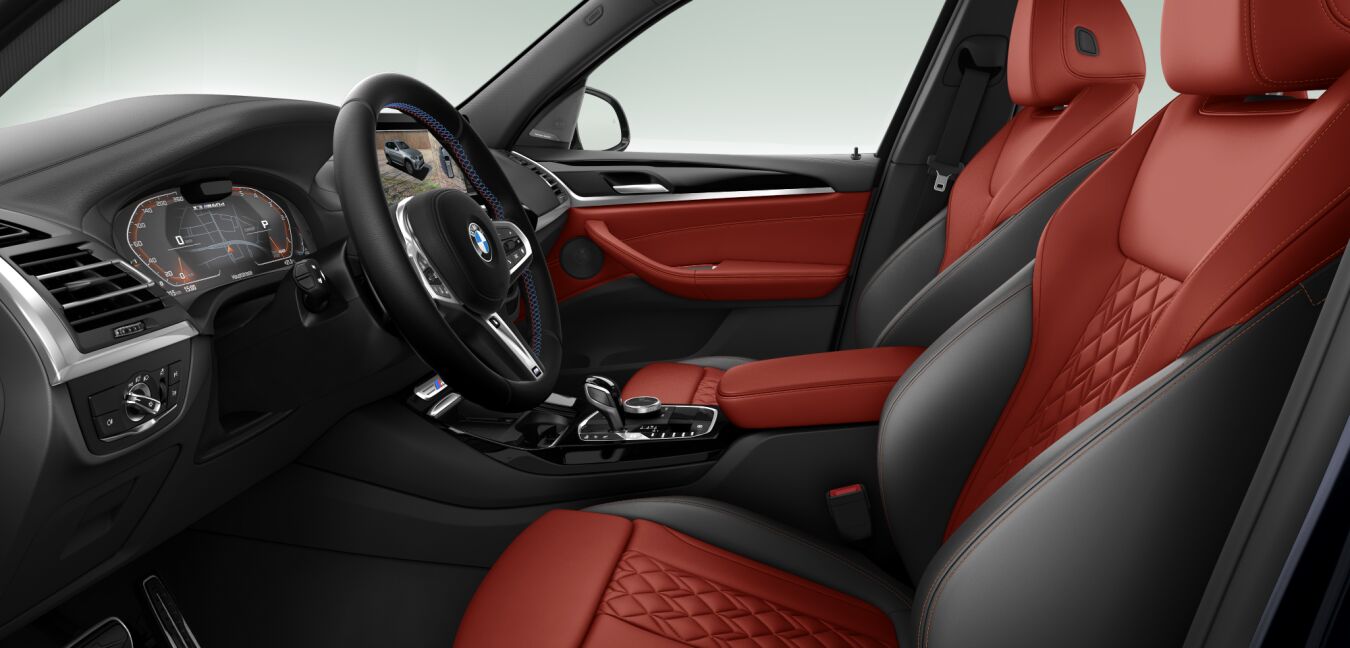 BMW BMW X im Innenraum seitlich