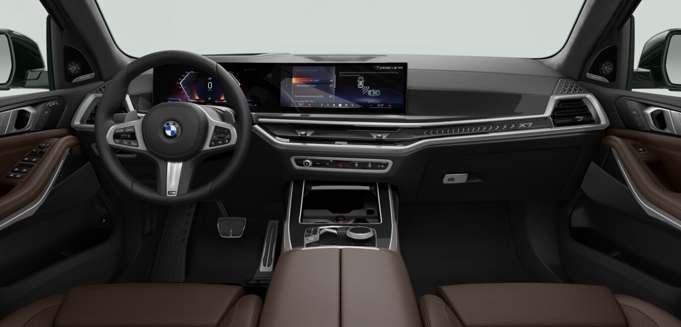 BMW BMW X im Innenraum von vorne