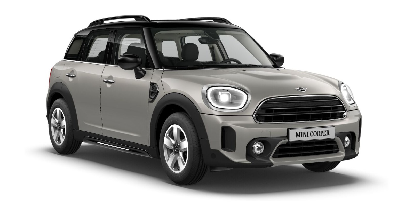 MINI Cooper Countryman in Silber von vorne