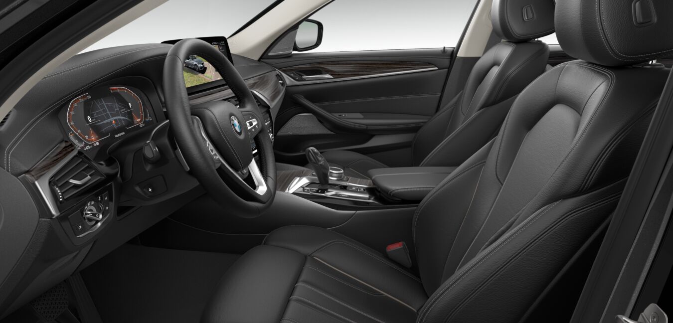 BMW BMW 5er im Innenraum seitlich BMW BMW 5er im Innenraum seitlich