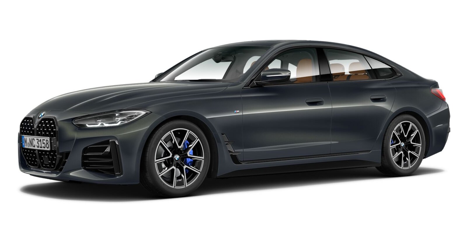BMW BMW 4er in Grau von vorne BMW BMW 4er in Grau von vorne
