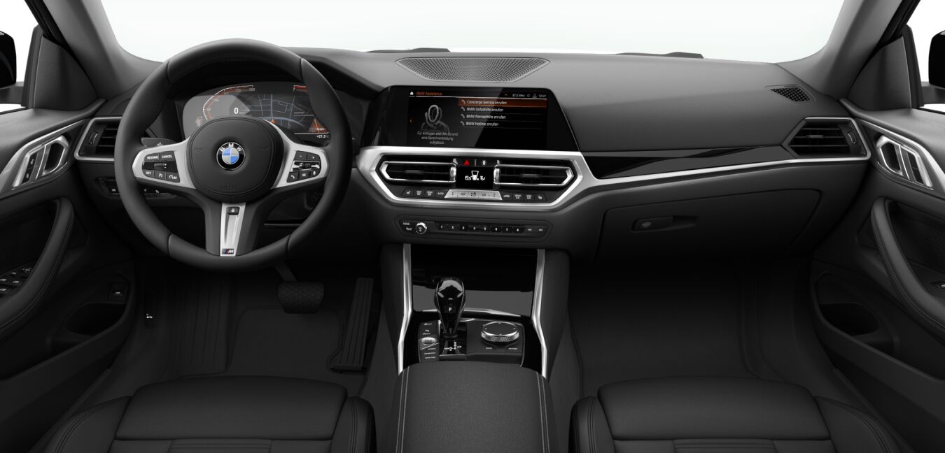 BMW BMW 4er im Innenraum von vorne BMW BMW 4er im Innenraum von vorne