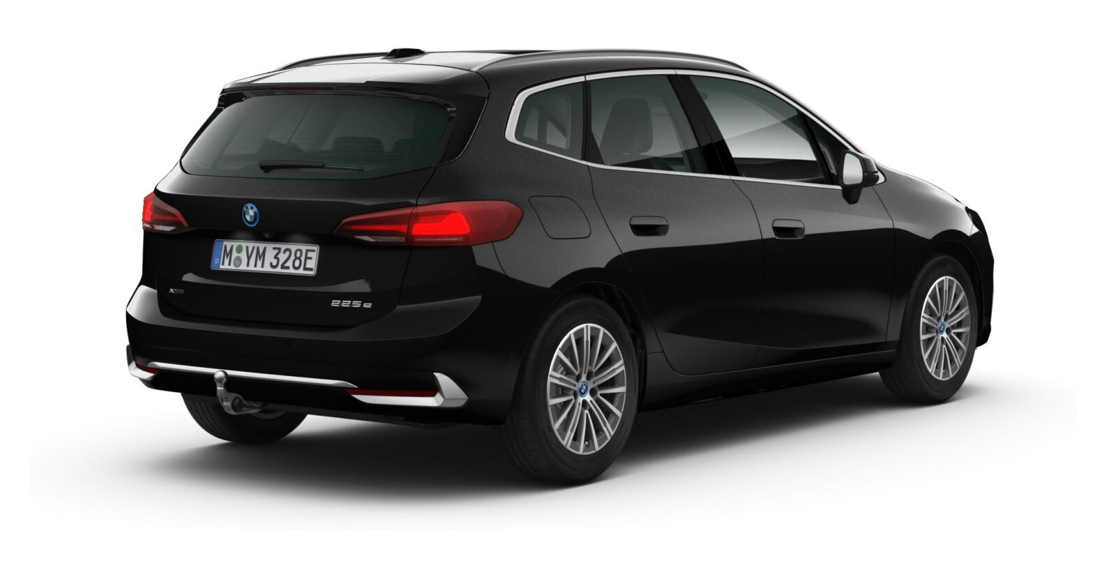 BMW BMW 2er in Schwarz von hinten BMW BMW 2er in Schwarz von hinten