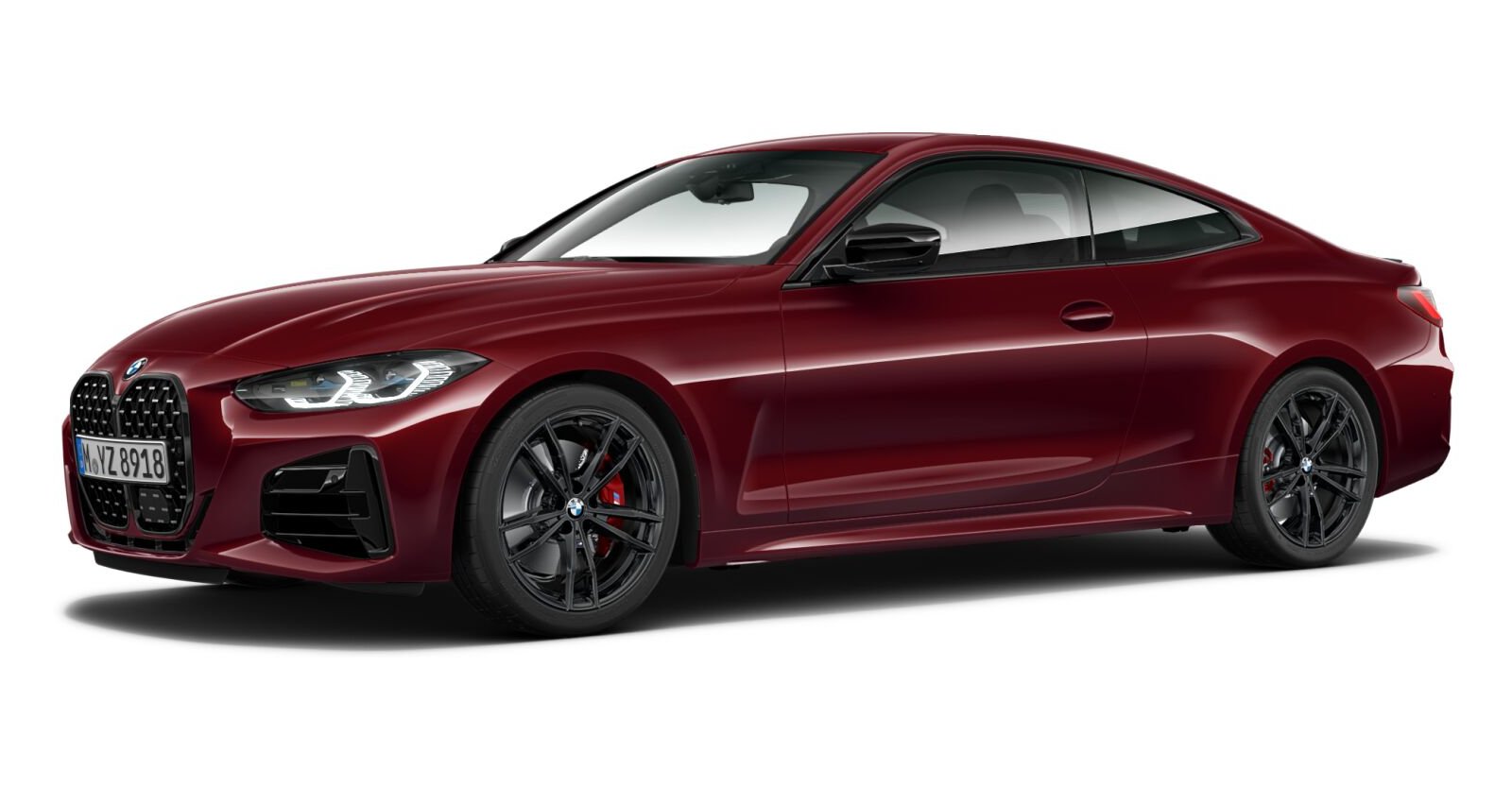 BMW BMW 4er in Rot von vorne