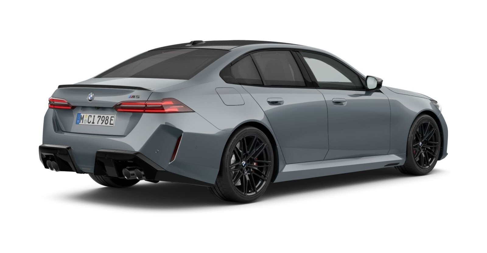 BMW BMW M in Grau von hinten BMW BMW M in Grau von hinten