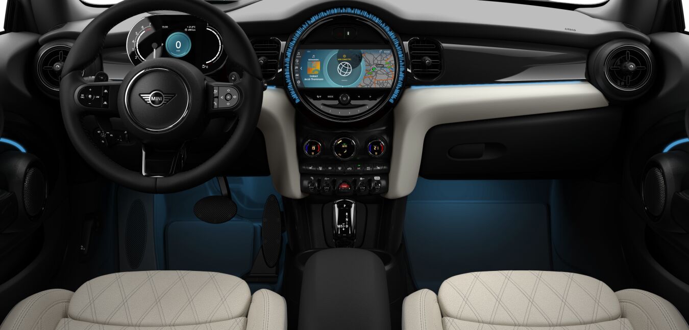 MINI MINI 3-Türer im Innenraum von vorne