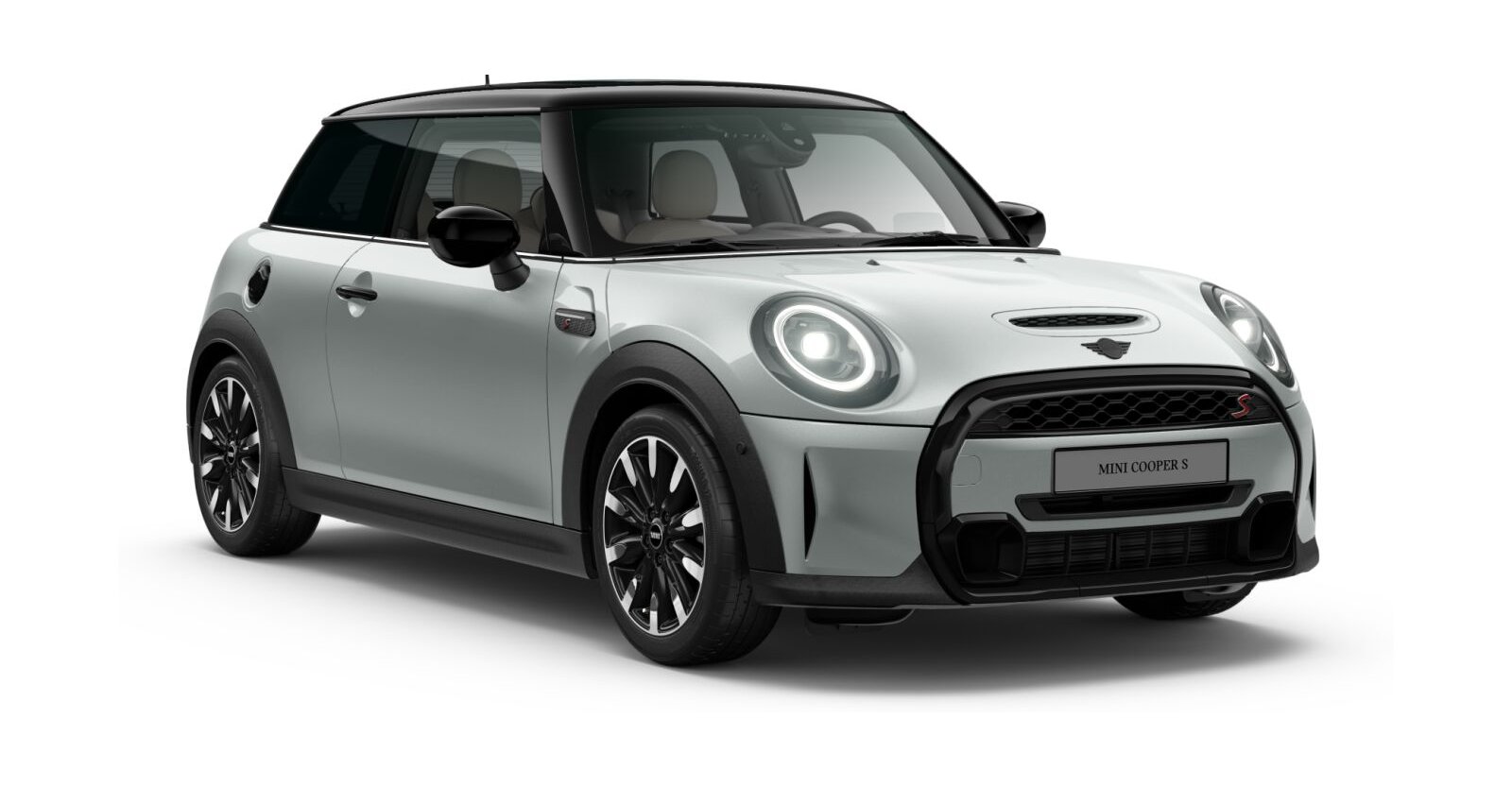 MINI MINI 3-Türer in Silber von vorne