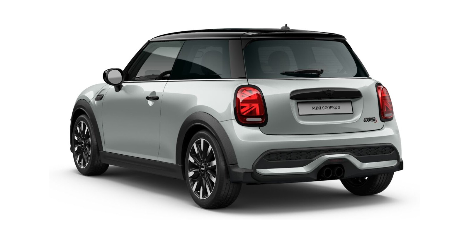 MINI MINI 3-Türer in Silber von hinten