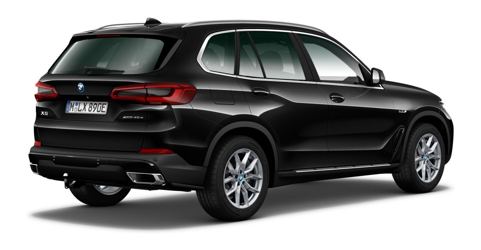 BMW BMW X in Schwarz von hinten BMW BMW X in Schwarz von hinten