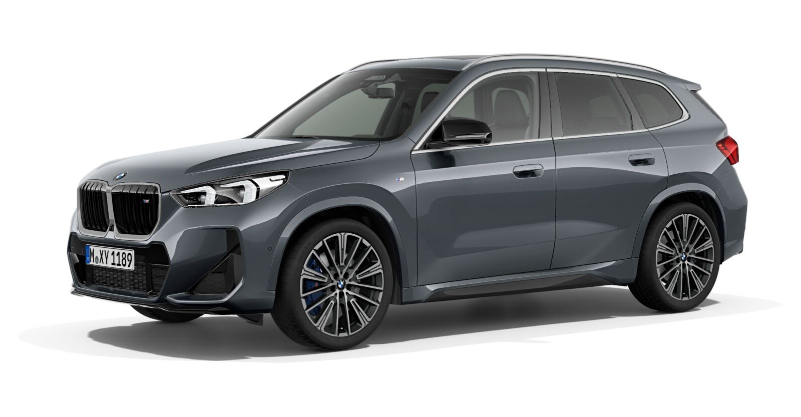 BMW X1 M35i xDrive in Grau von vorne