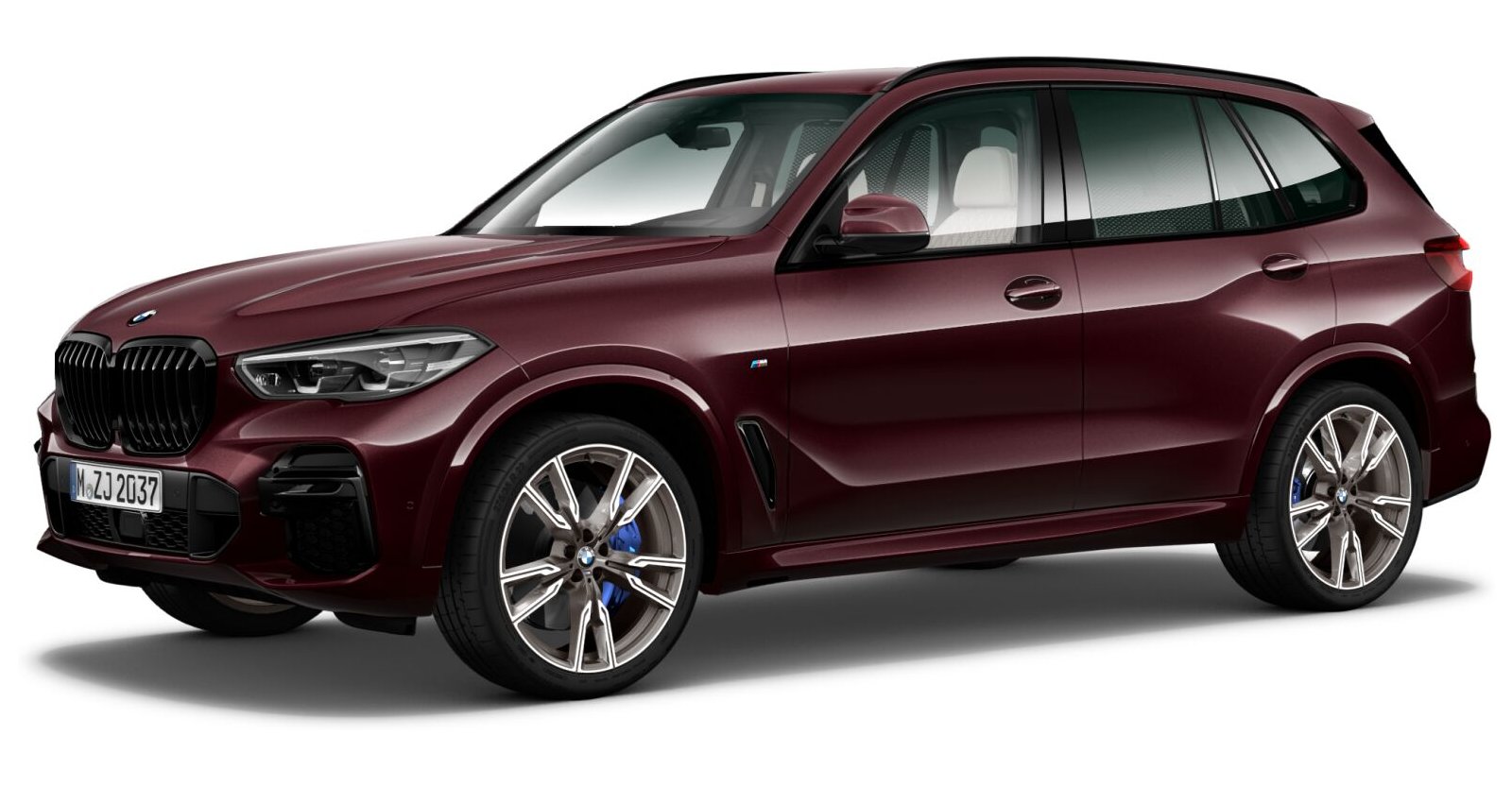 BMW BMW X in Rot von vorne BMW BMW X in Rot von vorne