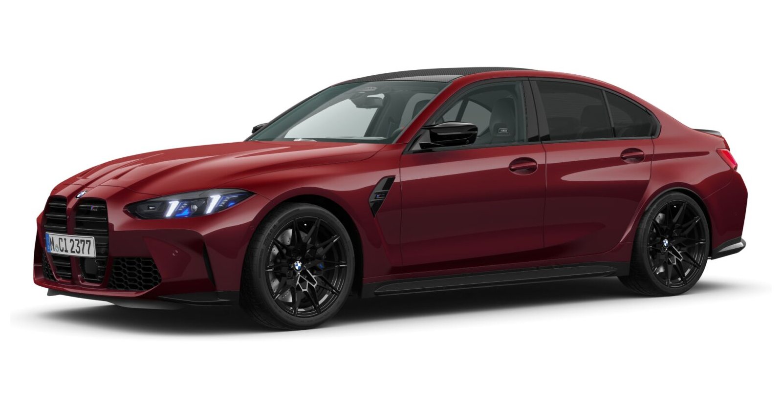 BMW BMW M in Rot von vorne BMW BMW M in Rot von vorne