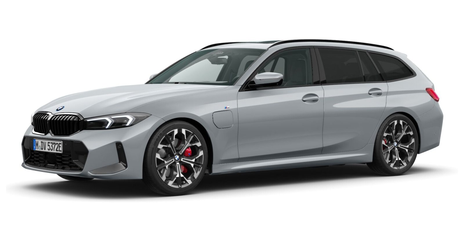 BMW BMW 3er in Grau von vorne BMW BMW 3er in Grau von vorne
