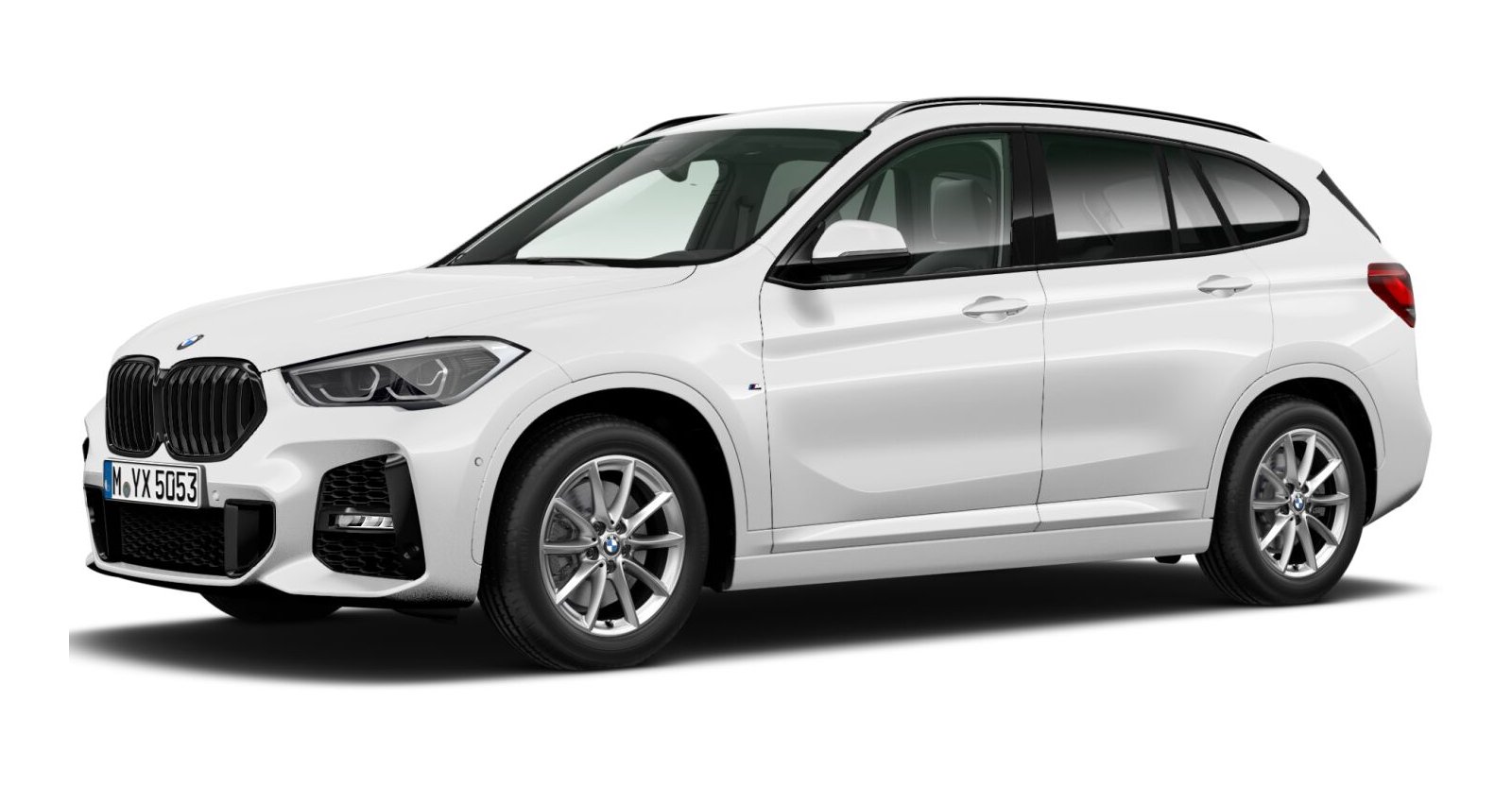 BMW BMW X in Weiß von vorne BMW BMW X in Weiß von vorne