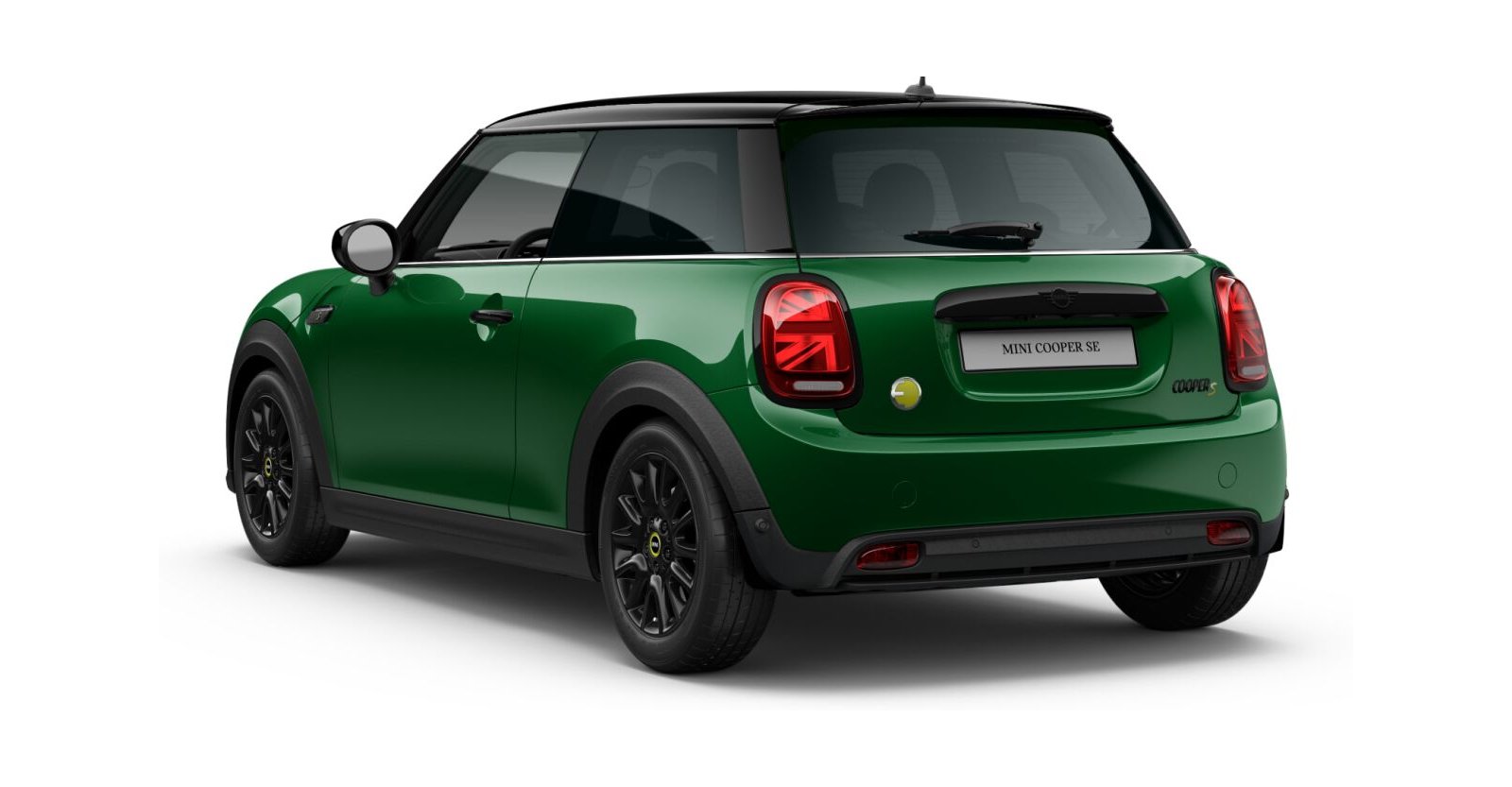 MINI MINI 3-Türer in Grün von hinten MINI MINI 3-Türer in Grün von hinten