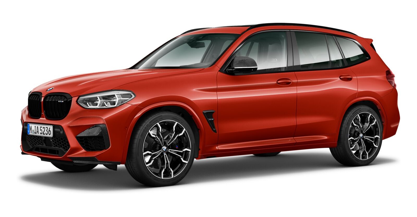 BMW BMW M in Rot von vorne BMW BMW M in Rot von vorne