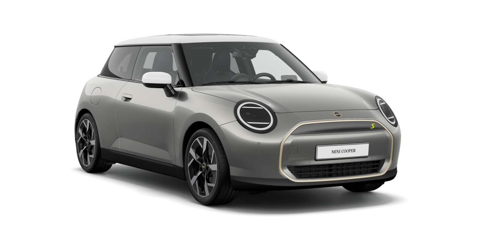 MINI MINI 3-Türer in Silber von vorne MINI MINI 3-Türer in Silber von vorne