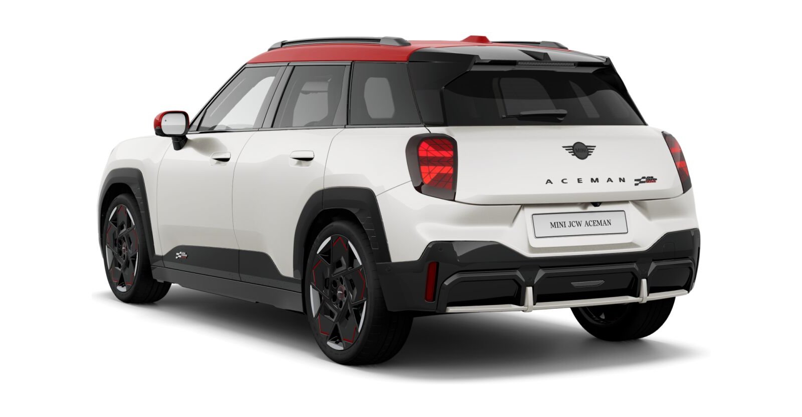 MINI MINI Aceman in Weiß von hinten MINI MINI Aceman in Weiß von hinten