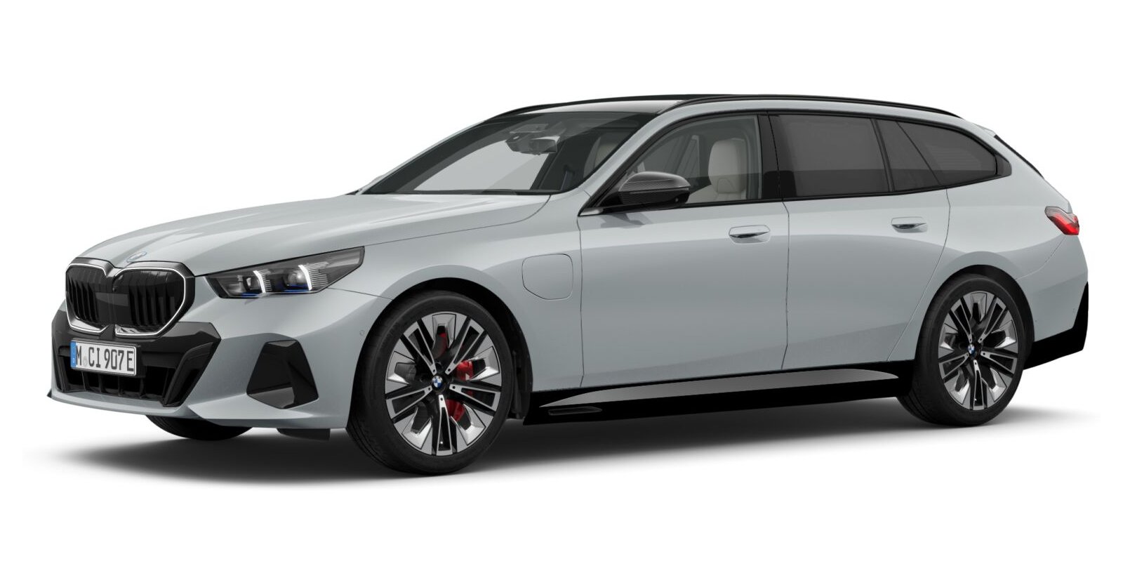 BMW BMW 5er in Grau von vorne BMW BMW 5er in Grau von vorne