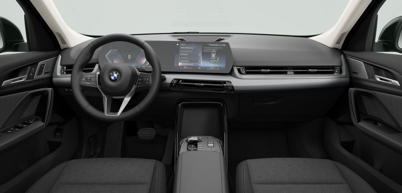 BMW BMW X im Innenraum von vorne