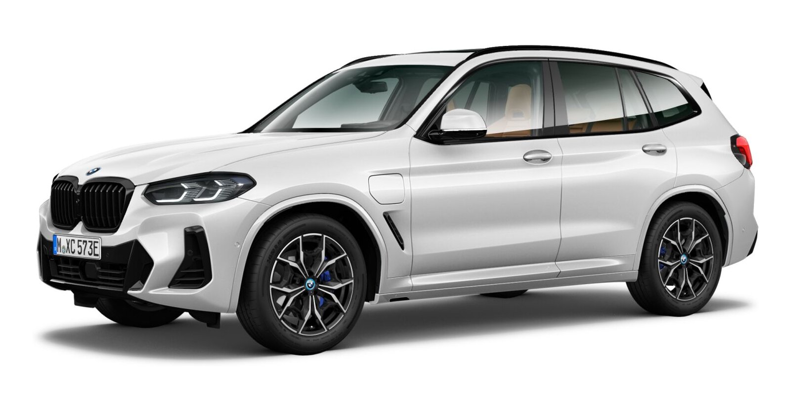 BMW BMW X in Weiß von vorne BMW BMW X in Weiß von vorne