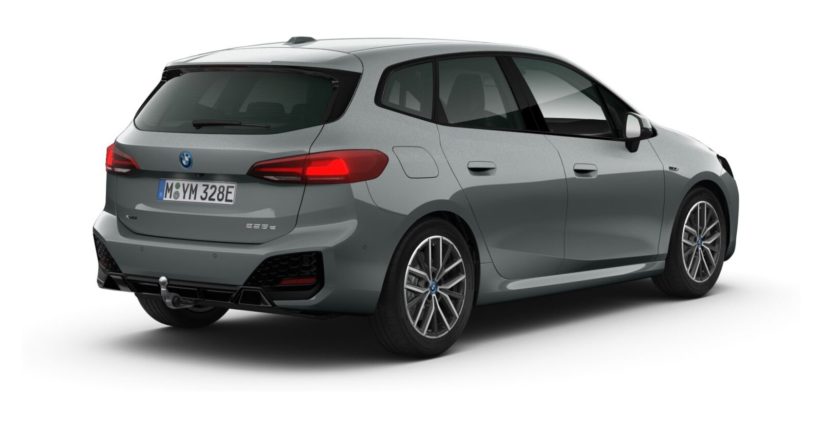BMW BMW 2er in Grau von hinten BMW BMW 2er in Grau von hinten