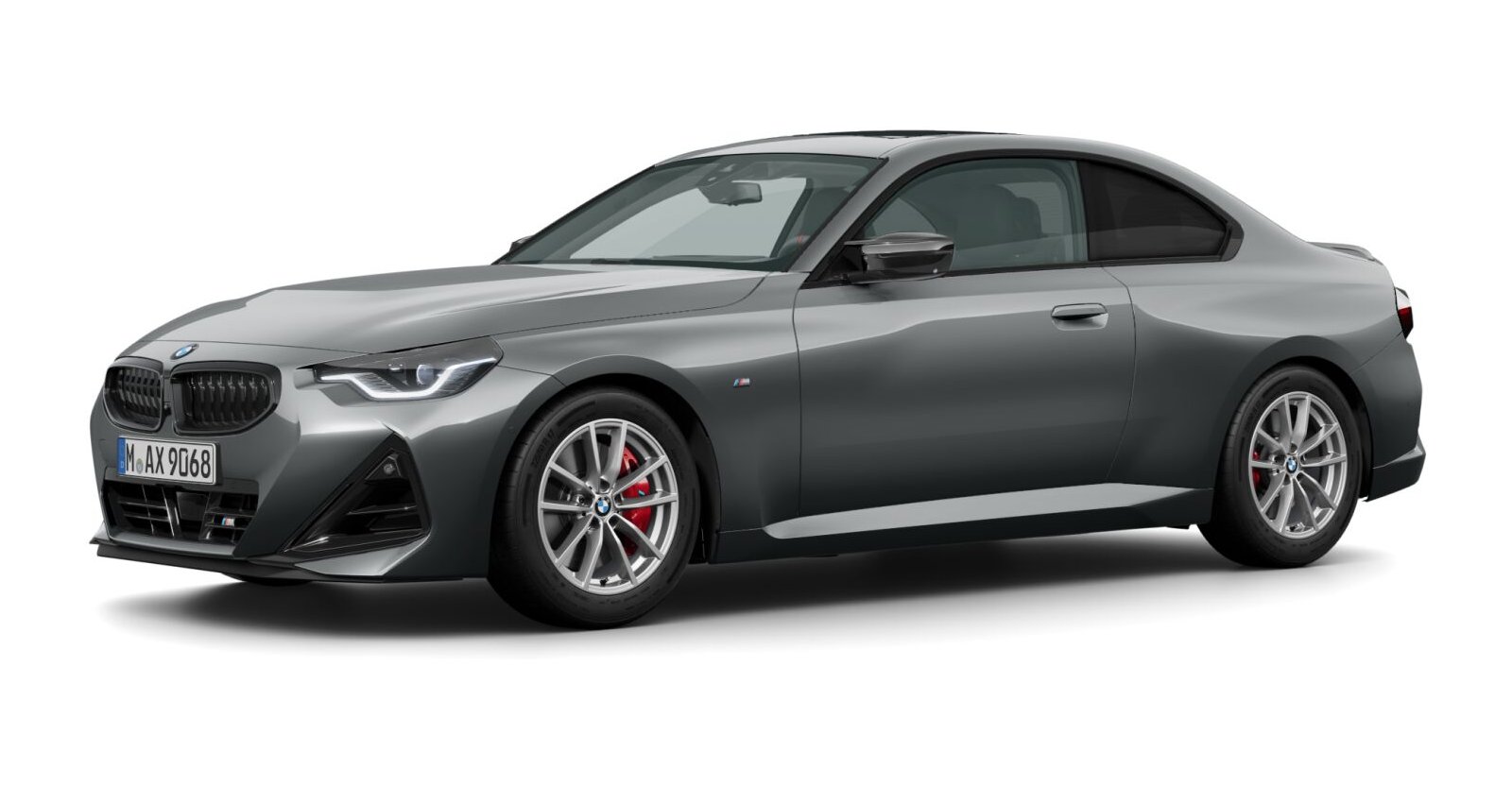BMW BMW 2er in Grau von vorne