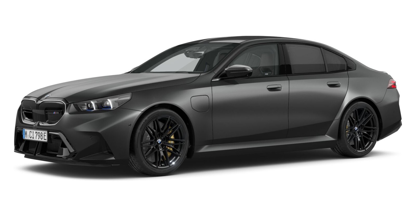 BMW M5 Limousine in Individual von vorne