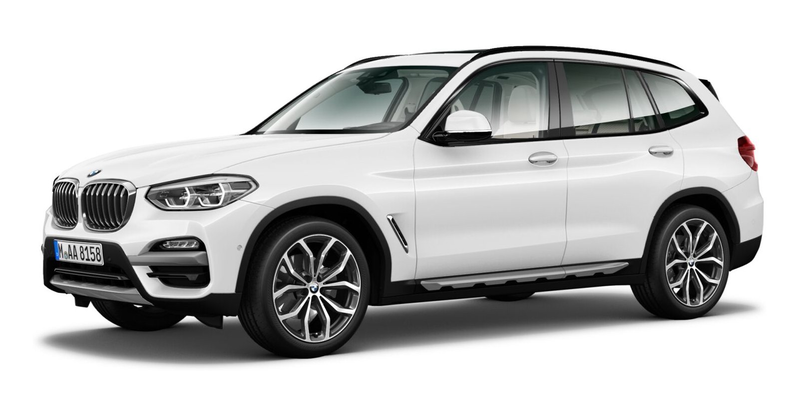 BMW BMW X in Weiß von vorne BMW BMW X in Weiß von vorne