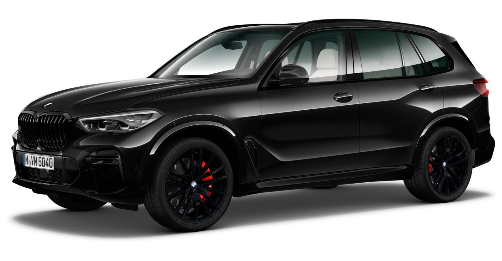 BMW BMW X in Schwarz von vorne BMW BMW X in Schwarz von vorne