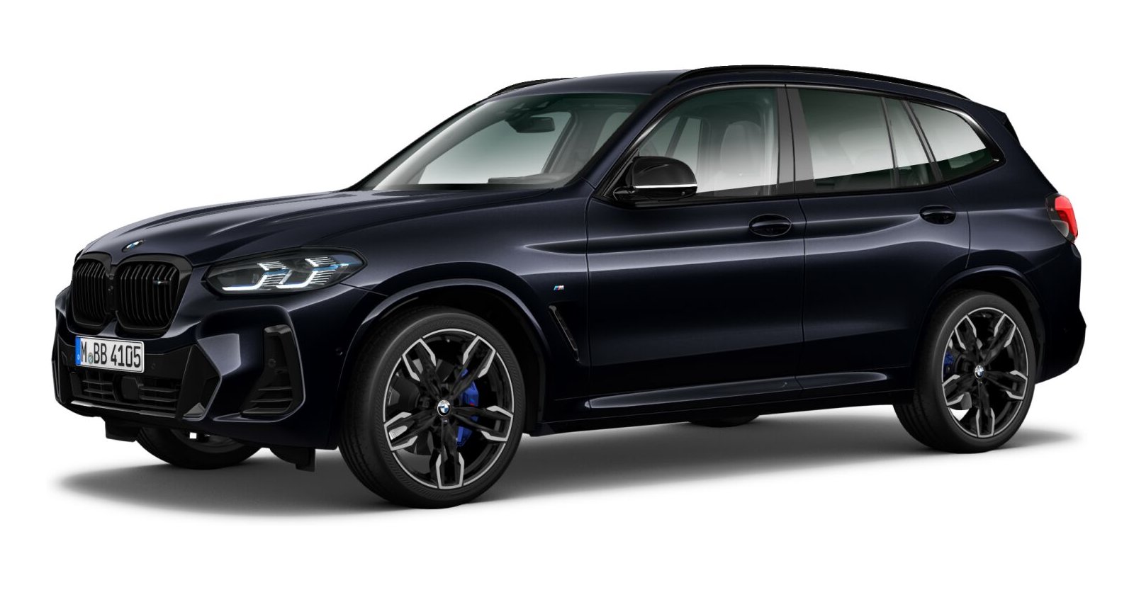 BMW BMW X in Schwarz von vorne BMW BMW X in Schwarz von vorne
