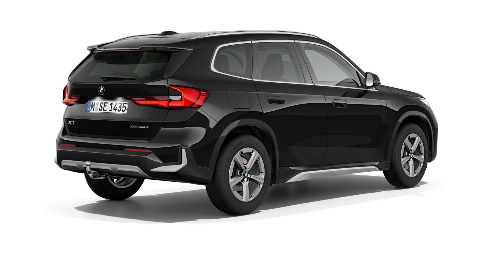 BMW BMW X in Schwarz von hinten BMW BMW X in Schwarz von hinten
